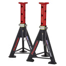 Sealey Premier Axle Stands (Pair) 6 Tonne Capacity per Stand - Red AS6R