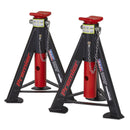 Sealey Premier Axle Stands (Pair) 6 Tonne Capacity per Stand - Red AS6R