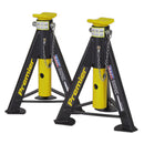 Sealey Premier Axle Stands (Pair) 6 Tonne Capacity per Stand - Yellow AS6Y