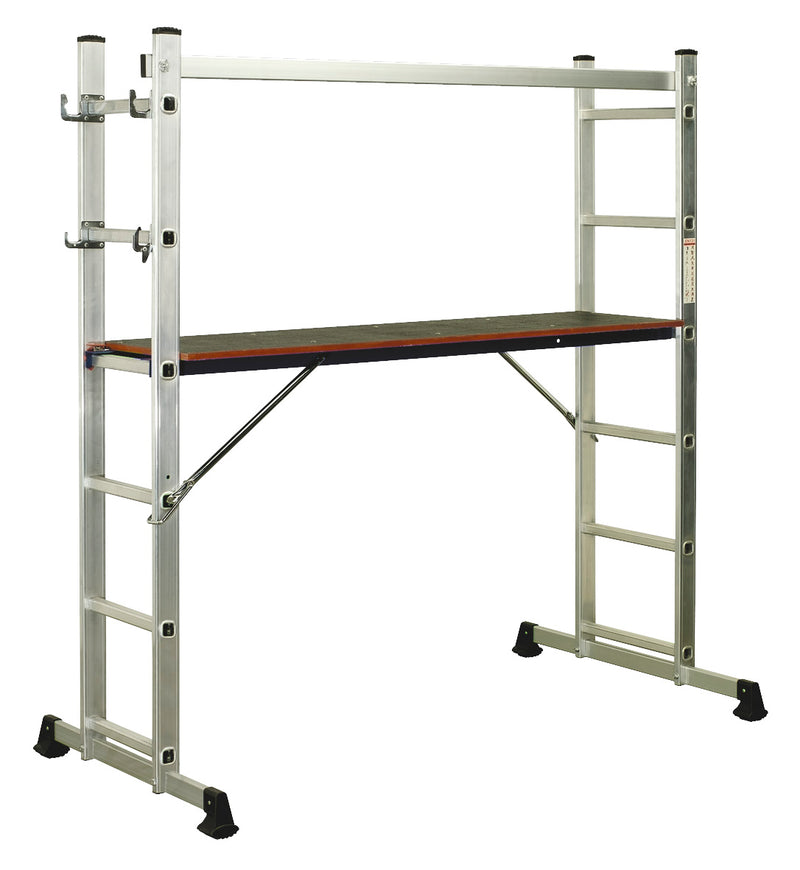 Aluminium Scaffold Ladder 4-Way EN 131