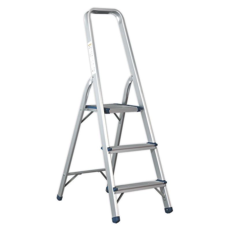 Aluminium Step Ladder 3-Tread EN 131