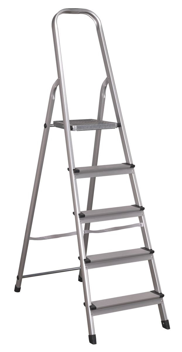 Aluminium Step Ladder 5-Tread EN 131