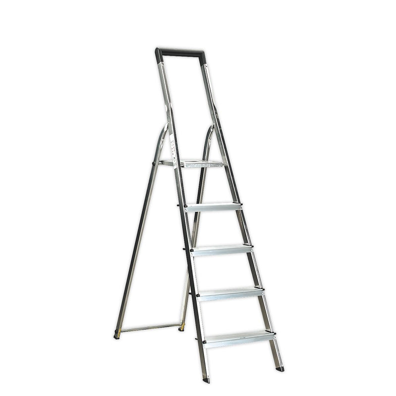 Aluminium Step Ladder 5-Tread EN 131