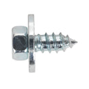 Sealey Zinc Plated Acme Screw with Captive Washer M12 x 1/2" - Pack of 50 ASW121