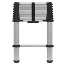 Sealey Telescopic Ladder 9-Tread Aluminium - EN 131 ATL09