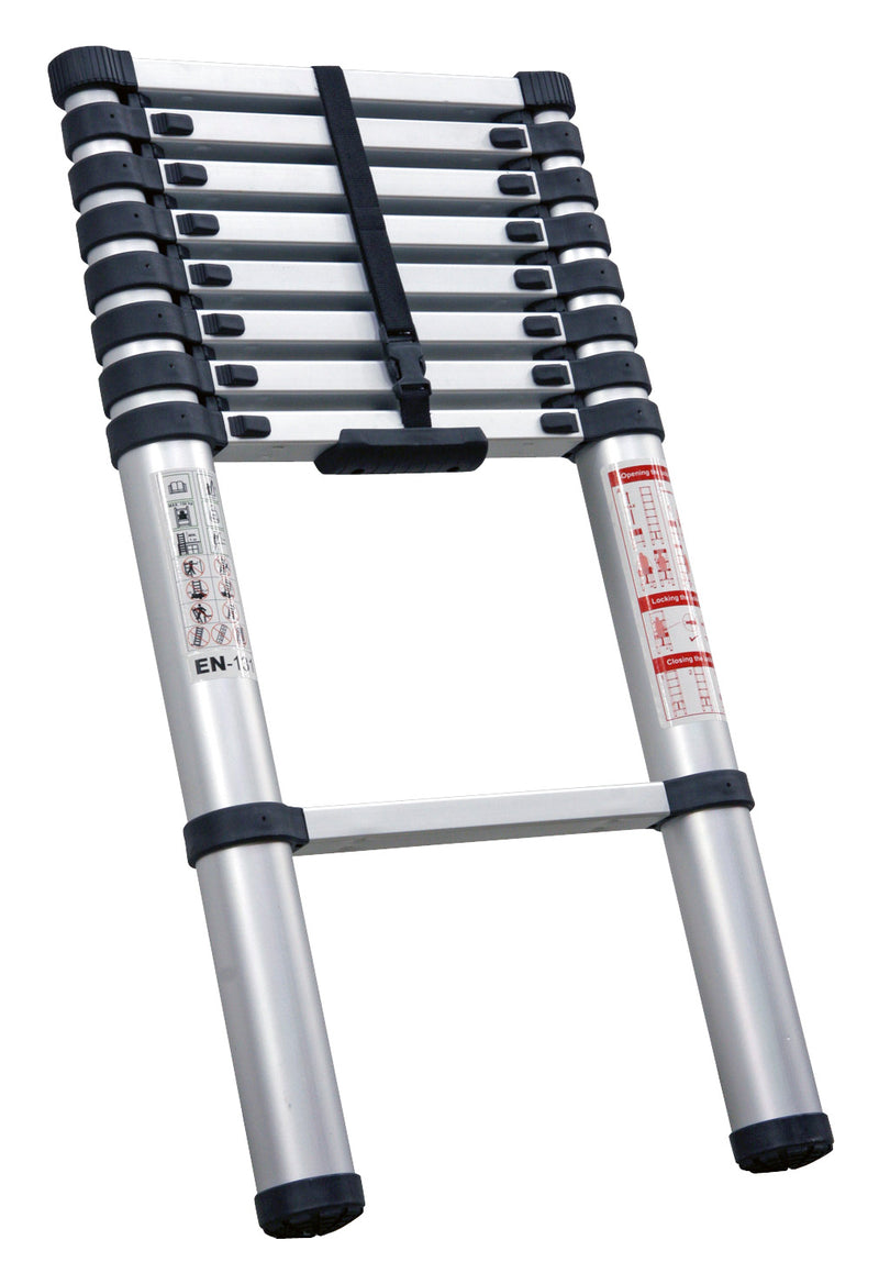 Aluminium Telescopic Ladder 9-Tread EN 131