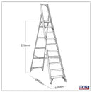 Sealey Industrial Step Ladder 10-Tread Aluminium - EN 131 AXL10