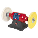 Sealey 200mm Bench Mounting Buffer Polisher 550W/230V BB2002