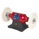 Sealey 200mm Bench Mounting Buffer Polisher 550W/230V BB2002