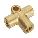 Sealey 3-Way Brake Tube Connector 3/8"UNF x 24tpi BC38243WAY