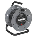 Sealey 25m Cable Reel with Thermal Trip 4 x 230V BCR2525