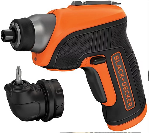 BLACK & DECKER CORDLESS SCREWDRIVER DRILL 3.6V ELECTRIC RECHARGEABLE BATTERY SET