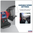 Sealey 150mm Bench Grinder with Variable Speed 250W/230V BG150WVS