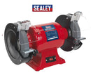 Sealey Bench Grinder 200mm 600W Twin Sander Polishing Machine Warranty BG200/99