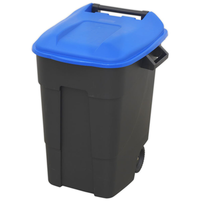 Sealey Refuse/Wheelie Bin 100L - Blue BM100B