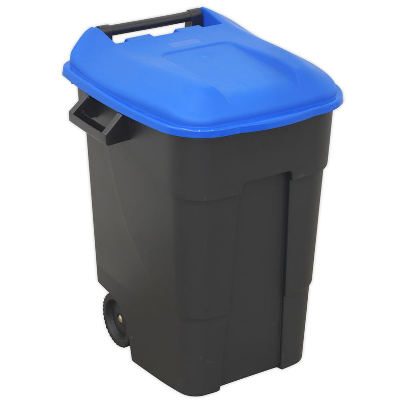 Sealey Refuse/Wheelie Bin 100L - Blue BM100B