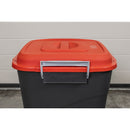 Sealey Refuse/Storage Bin 50L - Red BM50R