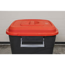 Sealey Refuse/Storage Bin 95L - Red BM95R