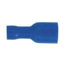 Sealey Fully Insulated Female Terminal 6.3mm, Blue - Pack of 100 BT16