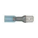 Sealey Heat Shrink Push-On Male Terminal 6.3mm, Blue - Pack of 25 BTSPM25