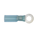 Sealey Heat Shrink Ring Terminal 6.4mm, Blue - Pack of 25 BTSR2564