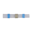 Sealey Heat Shrink Butt Connector Solder Terminal 16-14 AWG, Blue - Pack of 25 BTSSB25