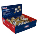 Sealey Crimped Wire Brushes Assorted Sizes - Display Box of 40 BWBS40DB