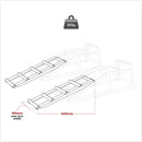 Sealey Car Ramp Extensions 400kg Each/800kg per Pair CAR2001