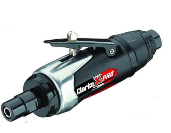 CLARKE AIR DIE GRINDER 1/4" STRAIGHT X-PRO PRO ANGLE CUT OFF TOOL CAT128