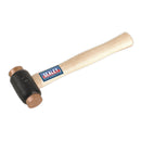 Sealey Premier Copper Faced Hammer with Hickory Shaft 1.75lb CFH02