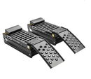 CLARKE LOADING RAMP FOLDING STEEL RAMPS TRAILER PAIR QUAD BIKE VAN 500KG CFSR500