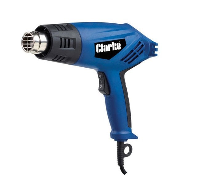 CLARKE HEAT GUN 1600W HOT AIR  PAINT WALLPAPER STRIPPER REMOVER 230V CHG1600