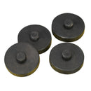 Sealey Anti-Vibration Foot Kit for Static Compressor 4pc COMPKIT4