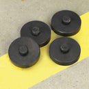 Sealey Anti-Vibration Foot Kit for Static Compressor 4pc COMPKIT4