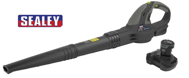 SEALEY LEAF BLOWER GRASS 10.8V CORDLESS GARDEN SV10.8 BATTERY & CHARGER CP108VB