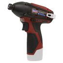 Sealey SV12 Series 1/4"Hex Drive Cordless Impact Driver 12V - Body Only CP1203