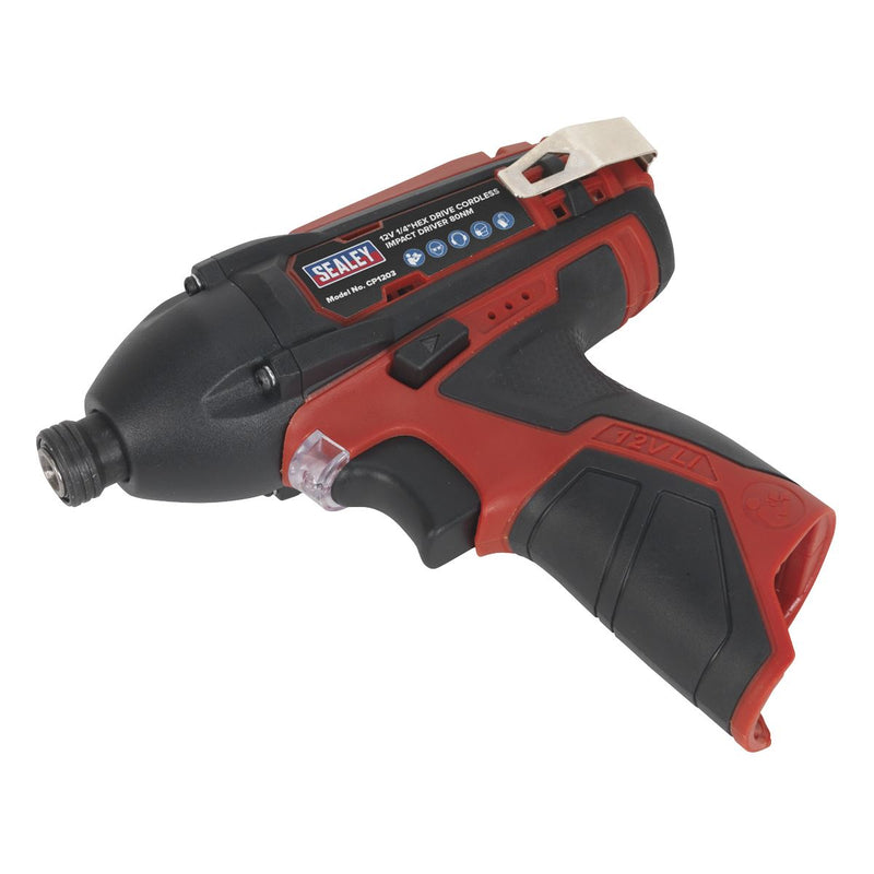 Cordless Impact Driver 1/4"Hex Drive 12V SV12 Series - Body Only