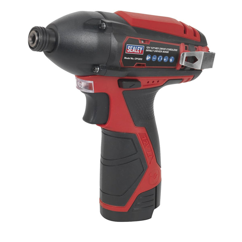 Cordless Impact Driver 1/4"Hex Drive 12V SV12 Series - Body Only