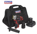 SEALEY CAR POLISHER 12V CORDLESS SANDER POLISHING MACHINE KIT 71MM CP1205KIT