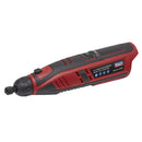 Sealey SV12 Series Cordless Multipurpose Rotary Tool & Engraver Kit 12V 49pc - Body Only CP1207