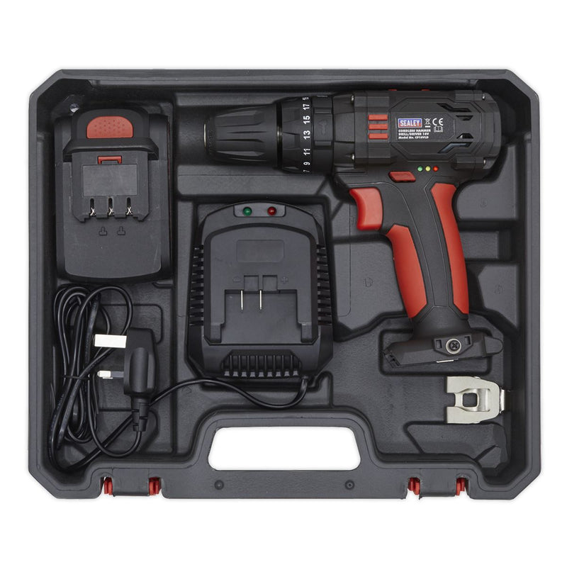 18V �10mm Cordless Combi Drill