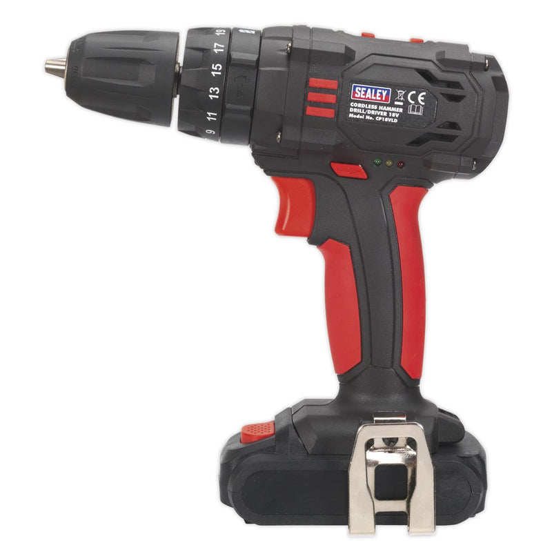 18V �10mm Cordless Combi Drill