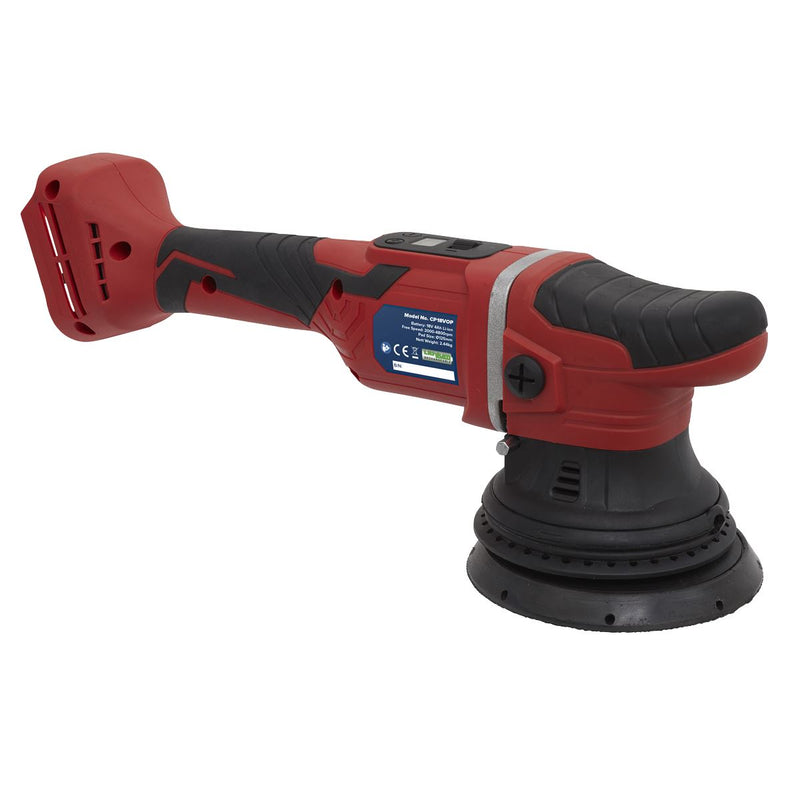 Cordless Orbital Polisher �125mm 18V Lithium-ion