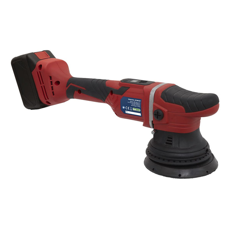 Cordless Orbital Polisher �125mm 18V Lithium-ion