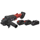 Sealey SV20 Series 115mm Cordless Angle Grinder Kit 20V 4Ah - 2 Batteries CP20VAGBKIT