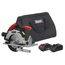 Sealey SV20 Series 150mm Cordless Circular Saw Kit 20V 2Ah CP20VCSKIT1