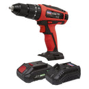 Sealey SV20 Series 13mm Cordless Combi Drill Kit 20V 2Ah CP20VDDKIT1