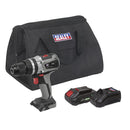 Sealey Premier SV20 Series 13mm Brushless Cordless Combi Drill Kit 20V 2Ah CP20VDDXKIT1