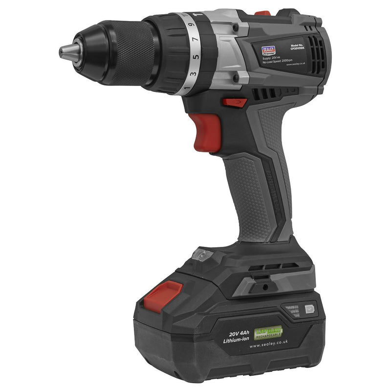 Brushless Combi Drill �13mm 20V SV20 Series - Body Only