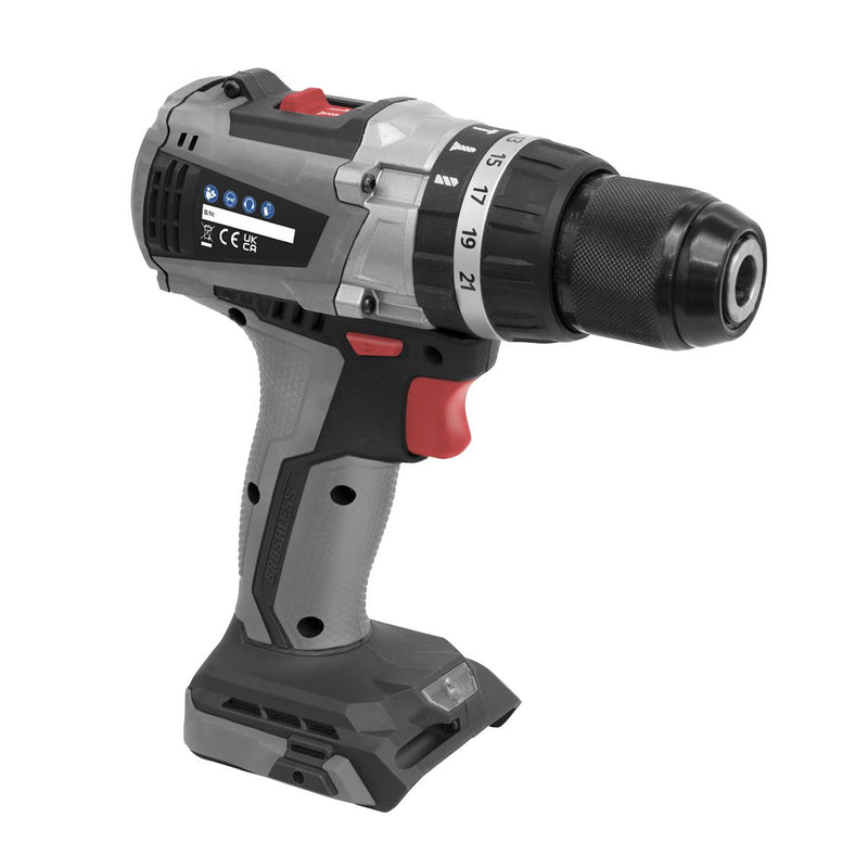 Brushless Combi Drill �13mm 20V SV20 Series - Body Only